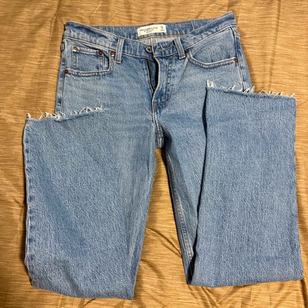 Abercrombie & Fitch 90s Straight Leg Jeans mid rise